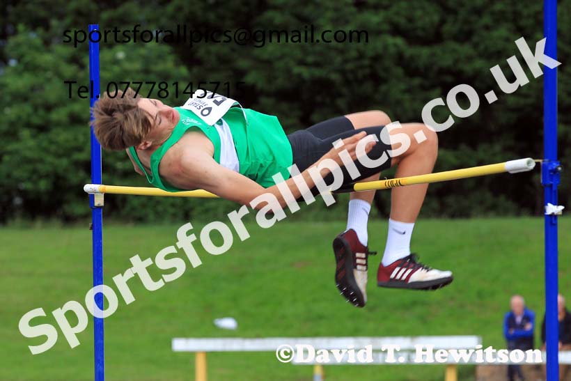 High jump, 2023 NEGP 4 Monkton, Wed., July 12th.  Photo: David T. Hewitson/Sports for All Pics